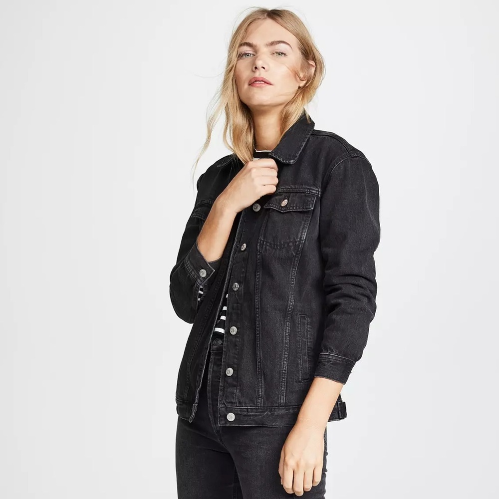 MADEWELL | Oversized Jean Jacket, Lunar Wash